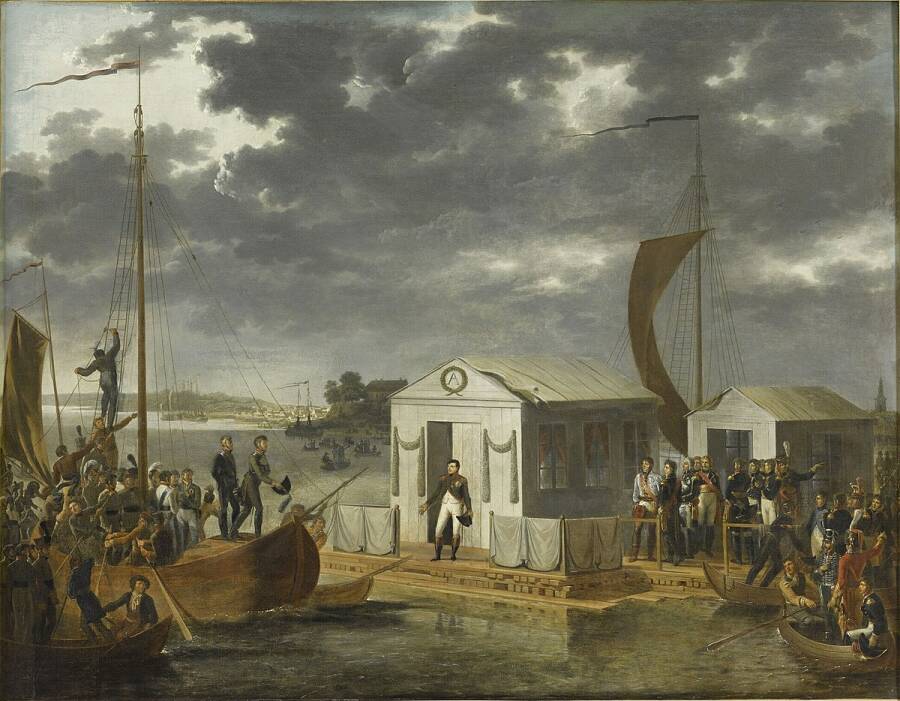 встреча императоров на Немане. Картина 1808 г.jpg
